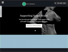 Tablet Screenshot of hoctorfamilychiropractic.com